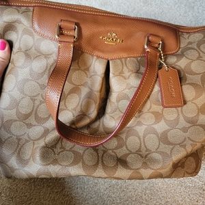 Coach medium hand bag